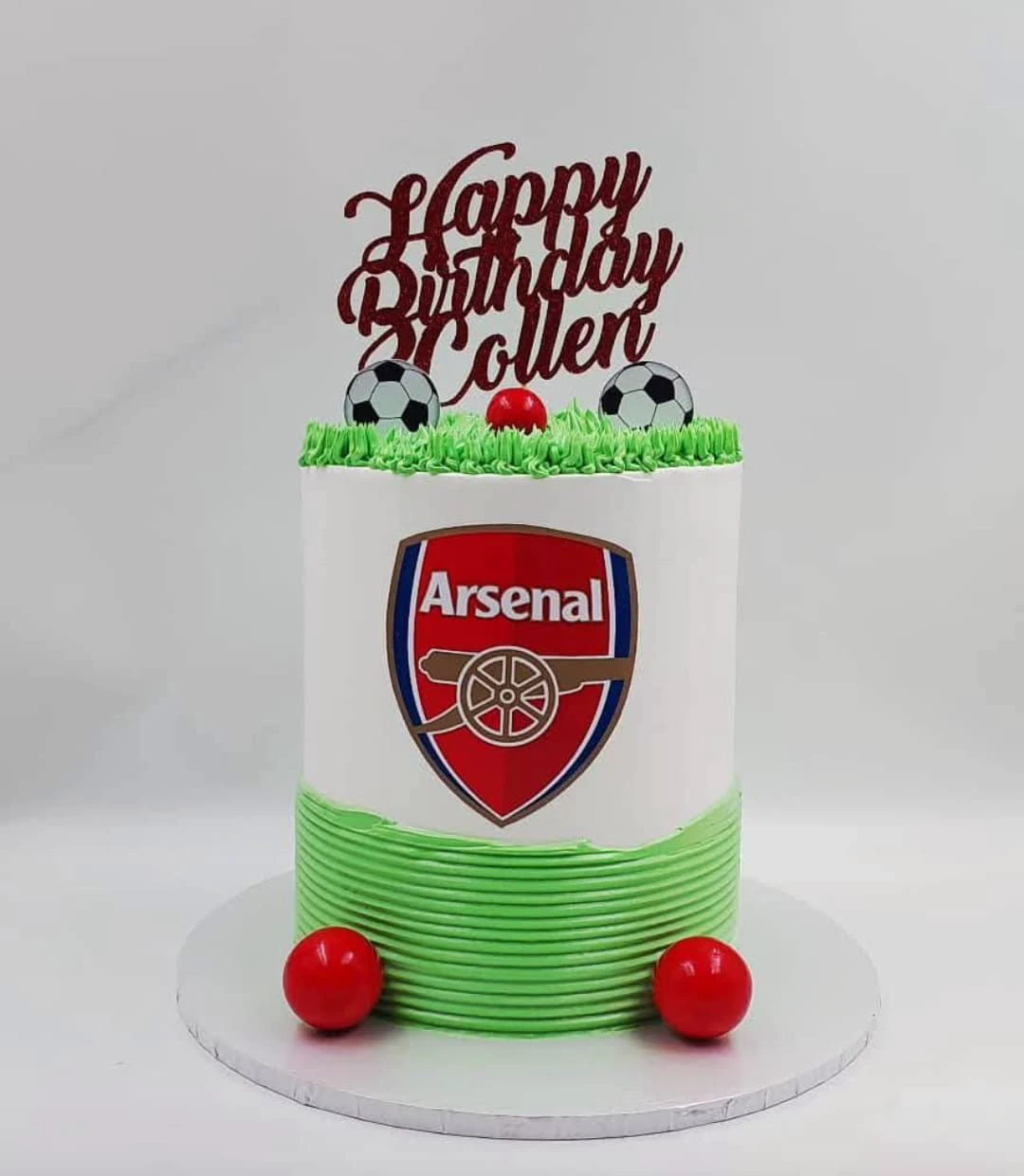 Jaytal House Of Cake Arsenal Themed Cake
