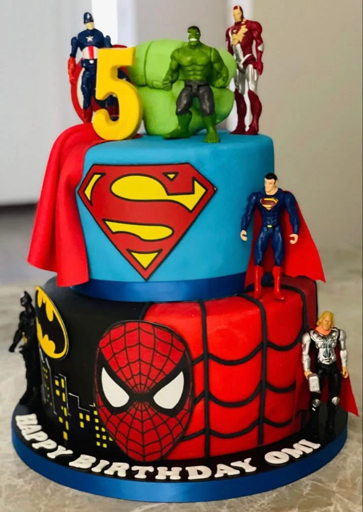 Jaytal House Of Cake Fondant Heroes Cake