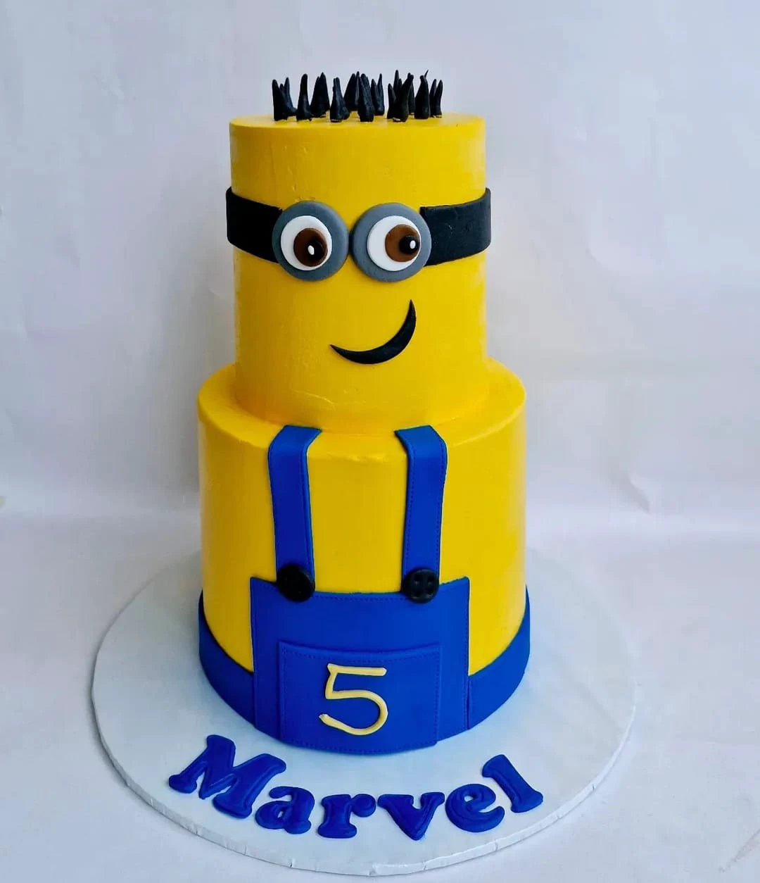 Jaytal House Of Cake Fondant Tiered Minion Cake