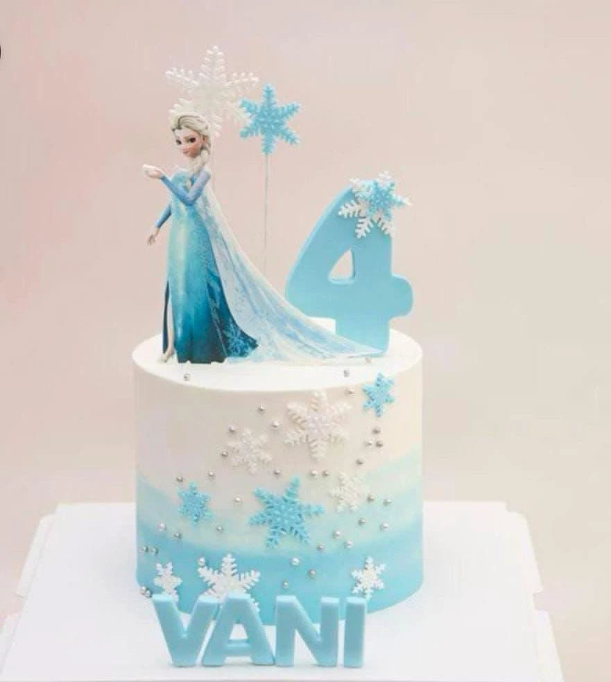 Jaytal House Of Cake Frozen themed chocolate Orange cake 