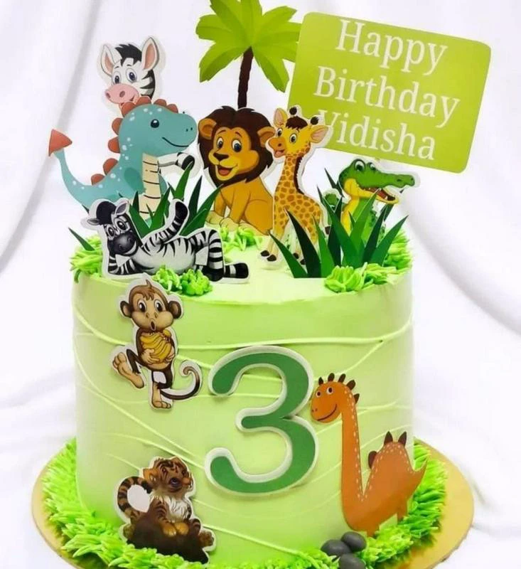 Jaytal House Of Cake Jungle themed Cake