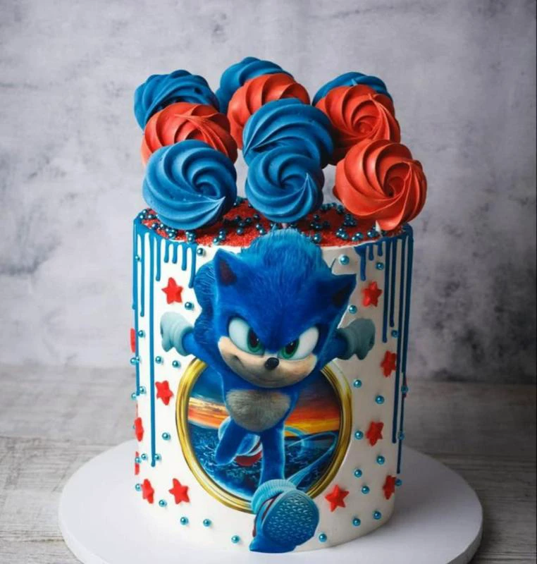 Jaytal House Of Cake Sonic themed cake