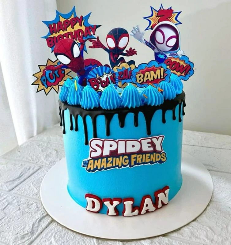 Jaytal House Of Cake Spidey Squad Themed Cake
