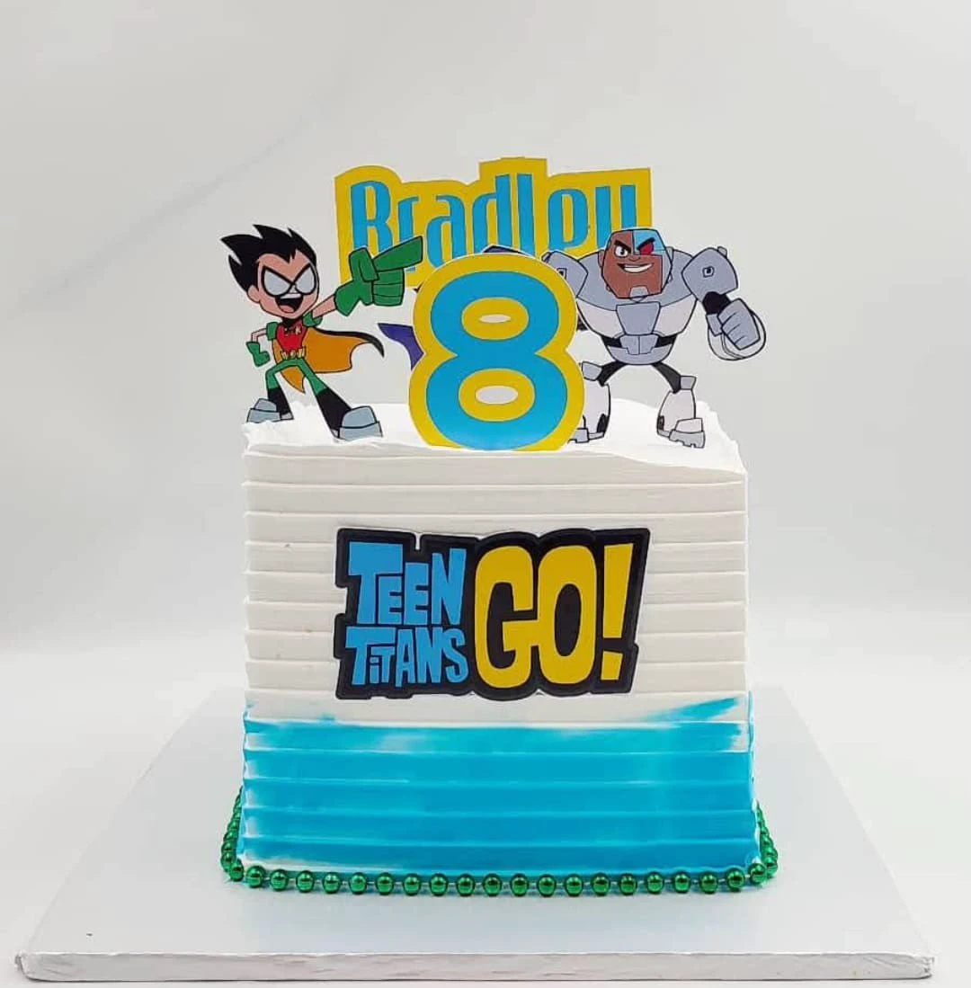 Jaytal House Of Cake Teen Titans Themed Cake