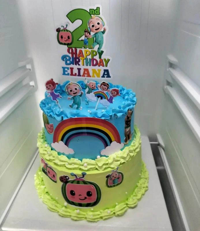 Jaytal House Of Cake Tiered Cocomelon Themed Cake